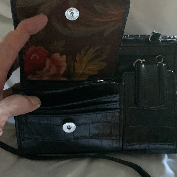 Brighton Black Leather Mini Purse - Picture 2 of 4